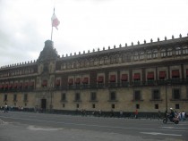 Palacio Nacional en Ciudad de México