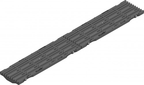 longitudinal bar grating